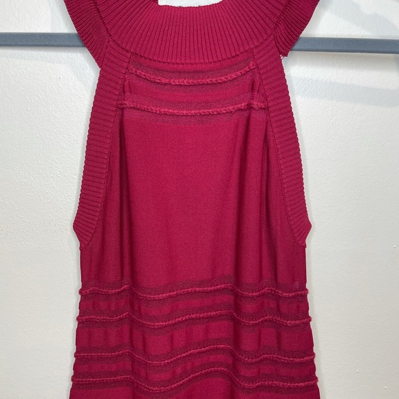 For Love and Lemons Red Knit Tank Dress Irvington - Picture 3 of 11